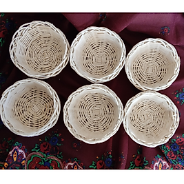 6lı Çerez Sunum Tabağı Yuvarlak