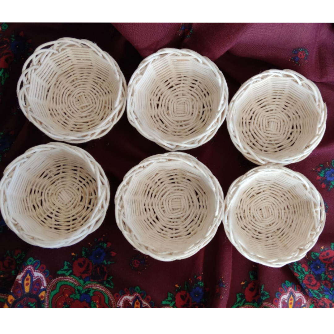 6lı Çerez Sunum Tabağı Yuvarlak