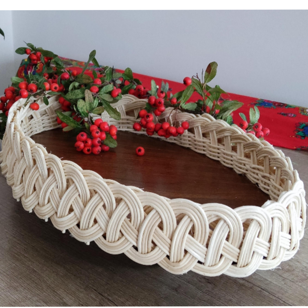 Oval Çok Amaçlı Sepet,Tepsi, Sunumluk